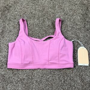 Blogilates Crisscross Princess Bra Pink Large NWT Yoga Workout Training Pilates